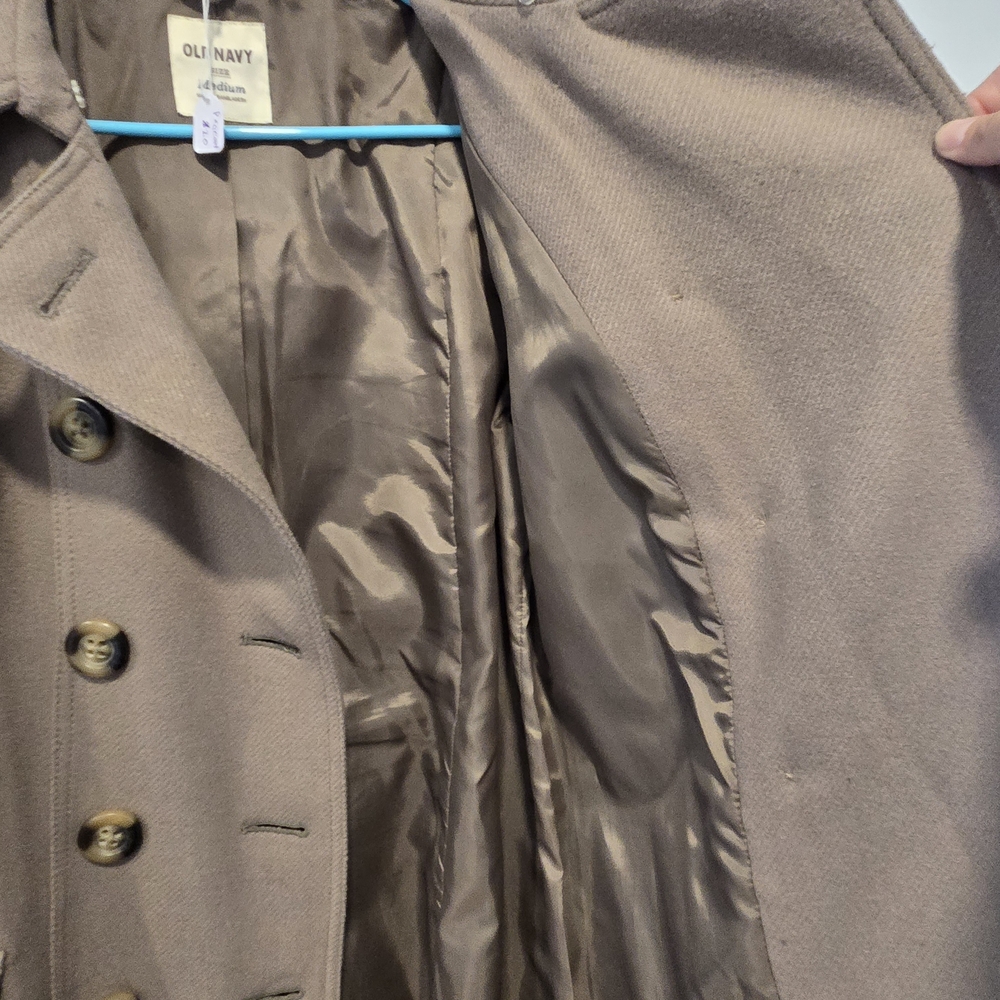 Old Navy Women's Classic Pea Coat - Picture 6 of 7